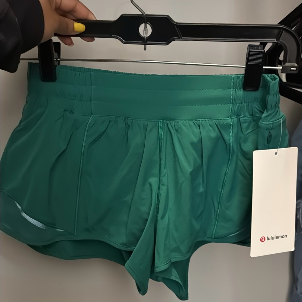 lululemon athletica Teal Women's Athletic Shorts